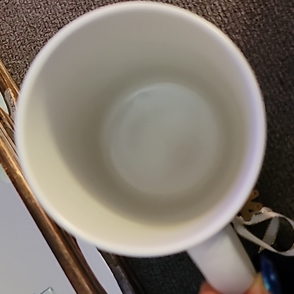 Holly & Joy Christmas Stag Reindeer Head Design Coffee / Tea Mug Cup New! - Picture 3 of 6